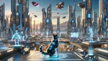 Go to: The brief story of Cats Civilisation has been published. Now anyone can find out why cats decided to leave Earth and explore space.