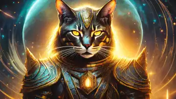 Go to: "Cat's Hard Day". This is a sad science fiction story - about ancient times of cat civilization and about dark space empires and cruel emperors