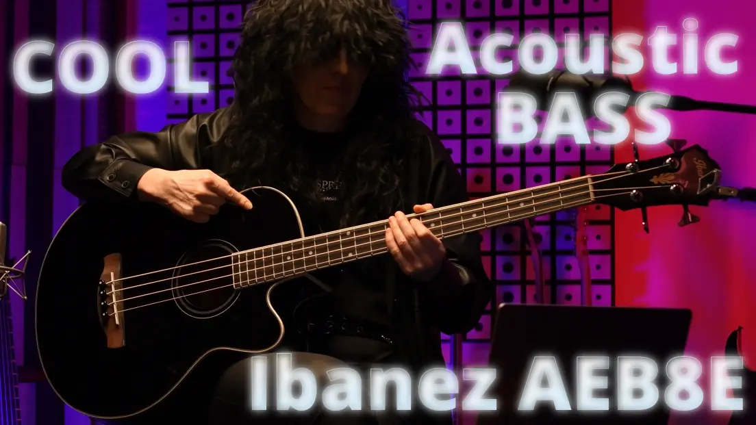 Ibanez AEB8E Pure Acoustic Bass Sound Demo